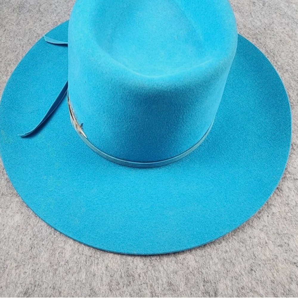 Turquoise Cowboy Hat - Get Ready for the Rodeo - Picture 5 of 12